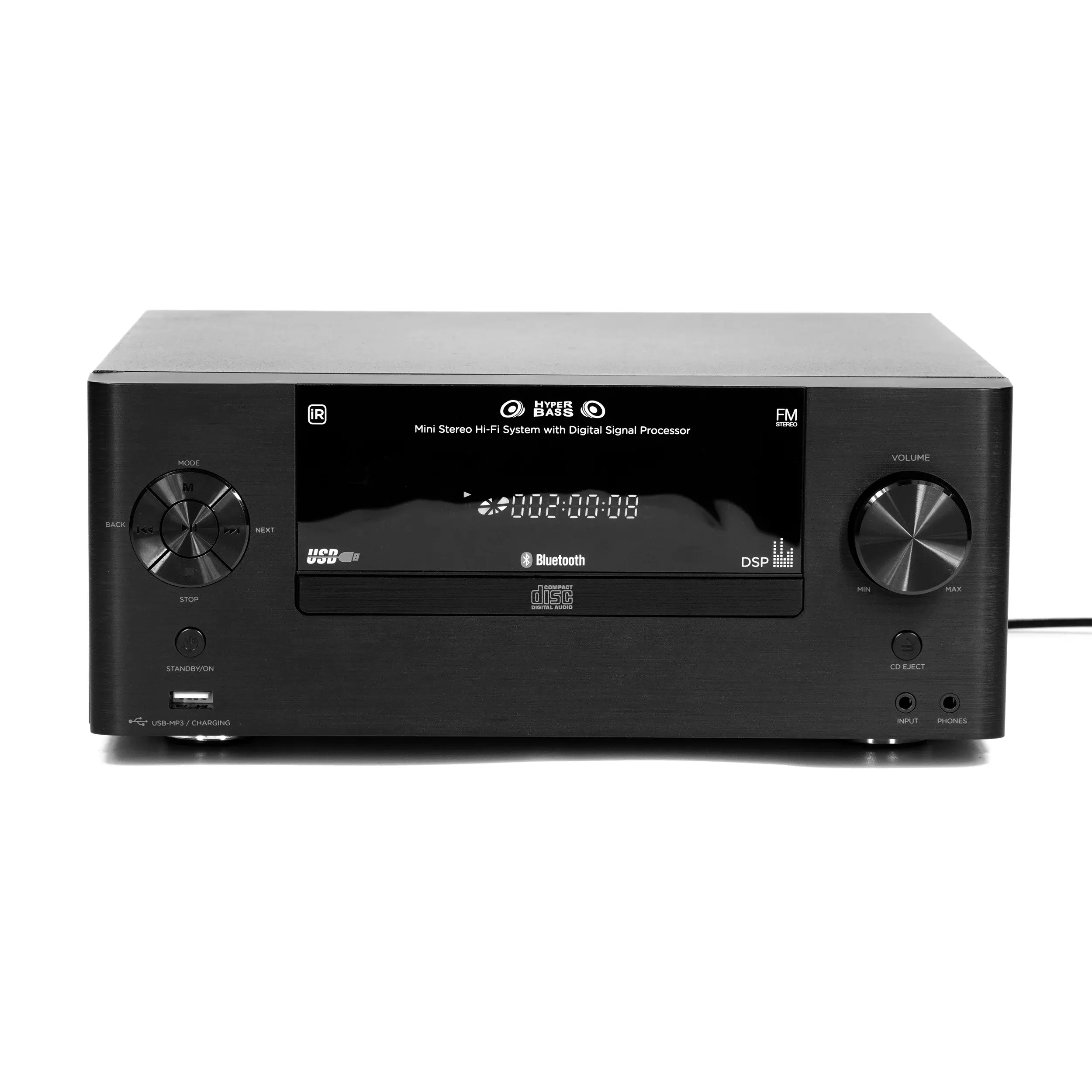 Aiwa 50W RMS Mini Hi-Fi System with CD, MP3, USB, FM Radio and Bluetooth - Image 5