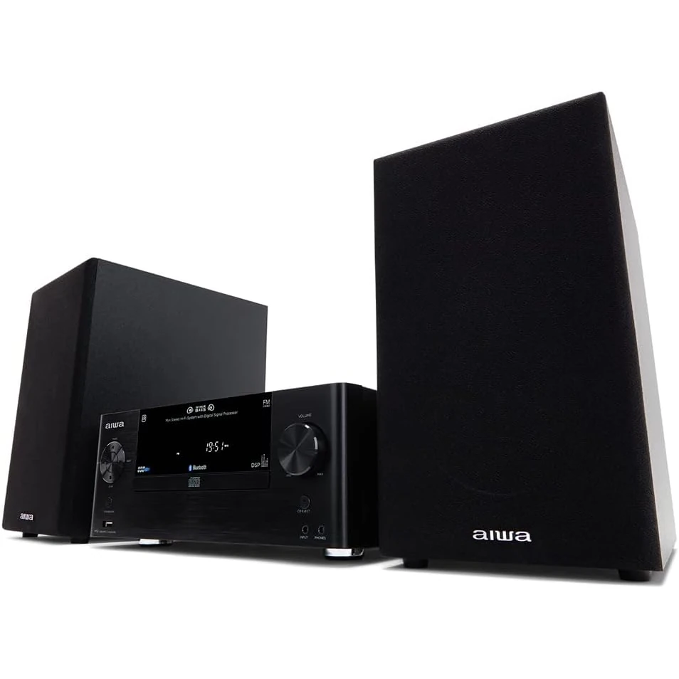 Aiwa 50W RMS Mini Hi-Fi System with CD, MP3, USB, FM Radio and Bluetooth - Image 12