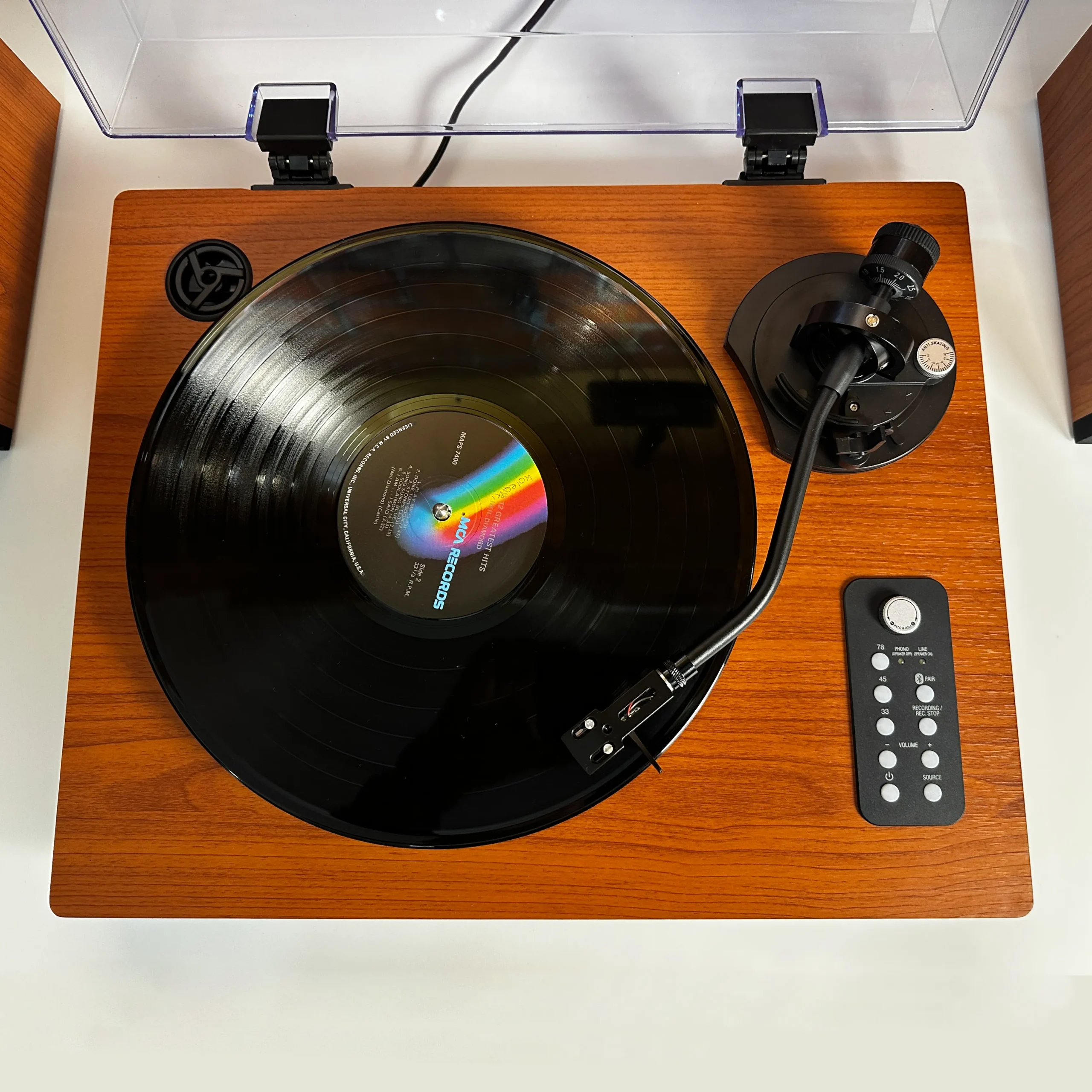 Professional Hi-Fidelity Vinyl Record Player with 30W Speakers and Bluetooth Output - Image 6