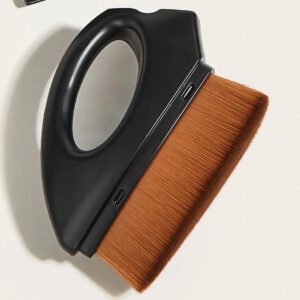 Premium Anti-Static Vinyl Record Cleaning Brush – Ultra-Soft Microfiber Bristles with Protective Storage Stand
