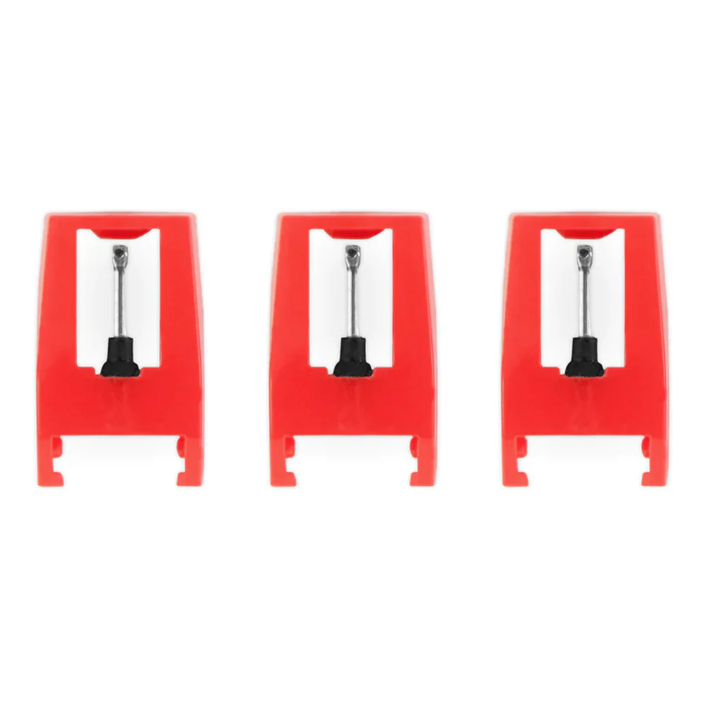 Vinyl Record Player Stylus - 3 Pack - Suit most models: Shizza, Victorla, Crosley, Audzio - Replacement Needle and Cartridge Kit - Image 10